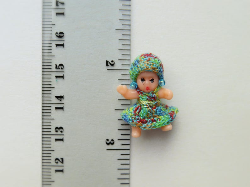 One Inch Miniatures Miniature Baby Doll: 1-inch Micro Dollhouse Doll - Etsy