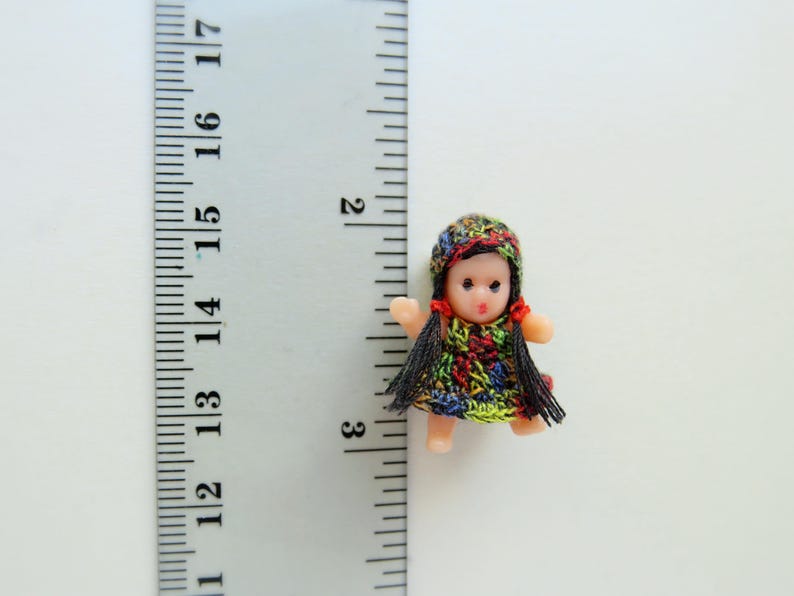 1 Inch Miniatures Miniature Baby Doll: 1-inch Micro Dollhouse Doll - Etsy
