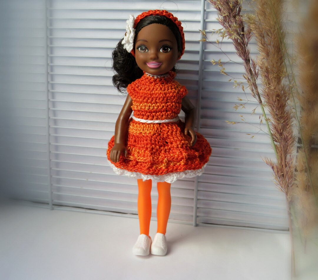 Chelsea Doll Clothes Chelsea Outfit Crochet Only Clothes Etsy