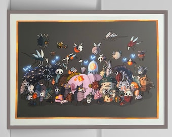 Ilustración de caballero hueco