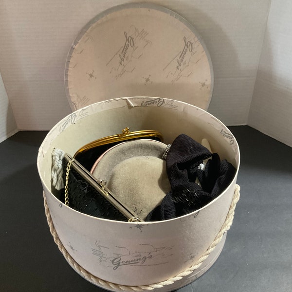 Vintage Hat Box Etsy