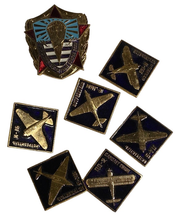 Russian Aviation Pins set of 7 - image 5