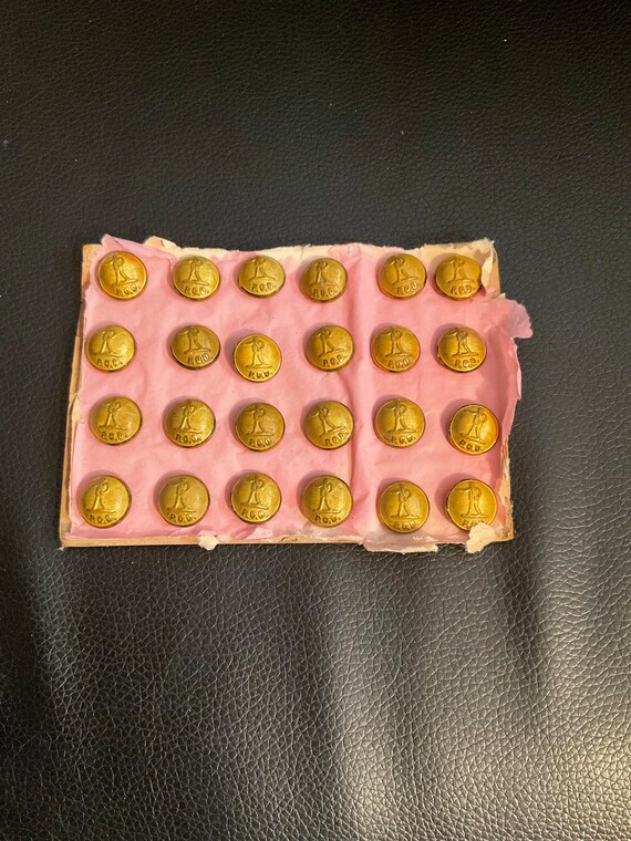 Antique Brass Buttons. Listing is for one button. 23 … Gem