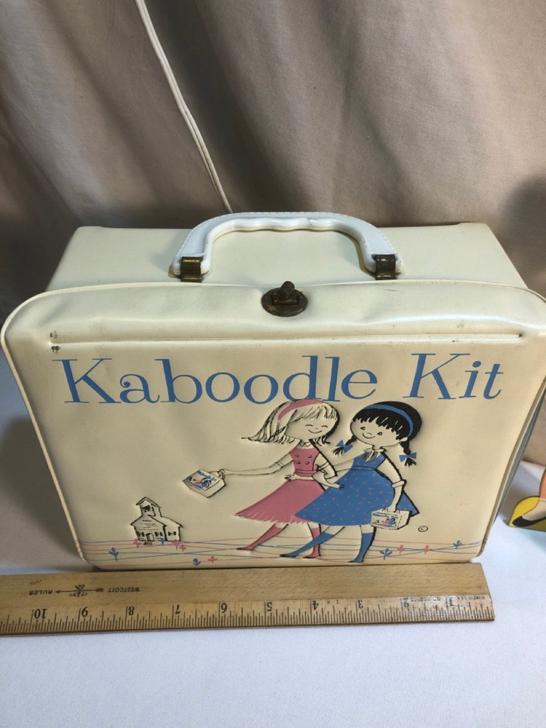 Kaboodle Kit W/vintage Paper Dolls and so Much More Etsy