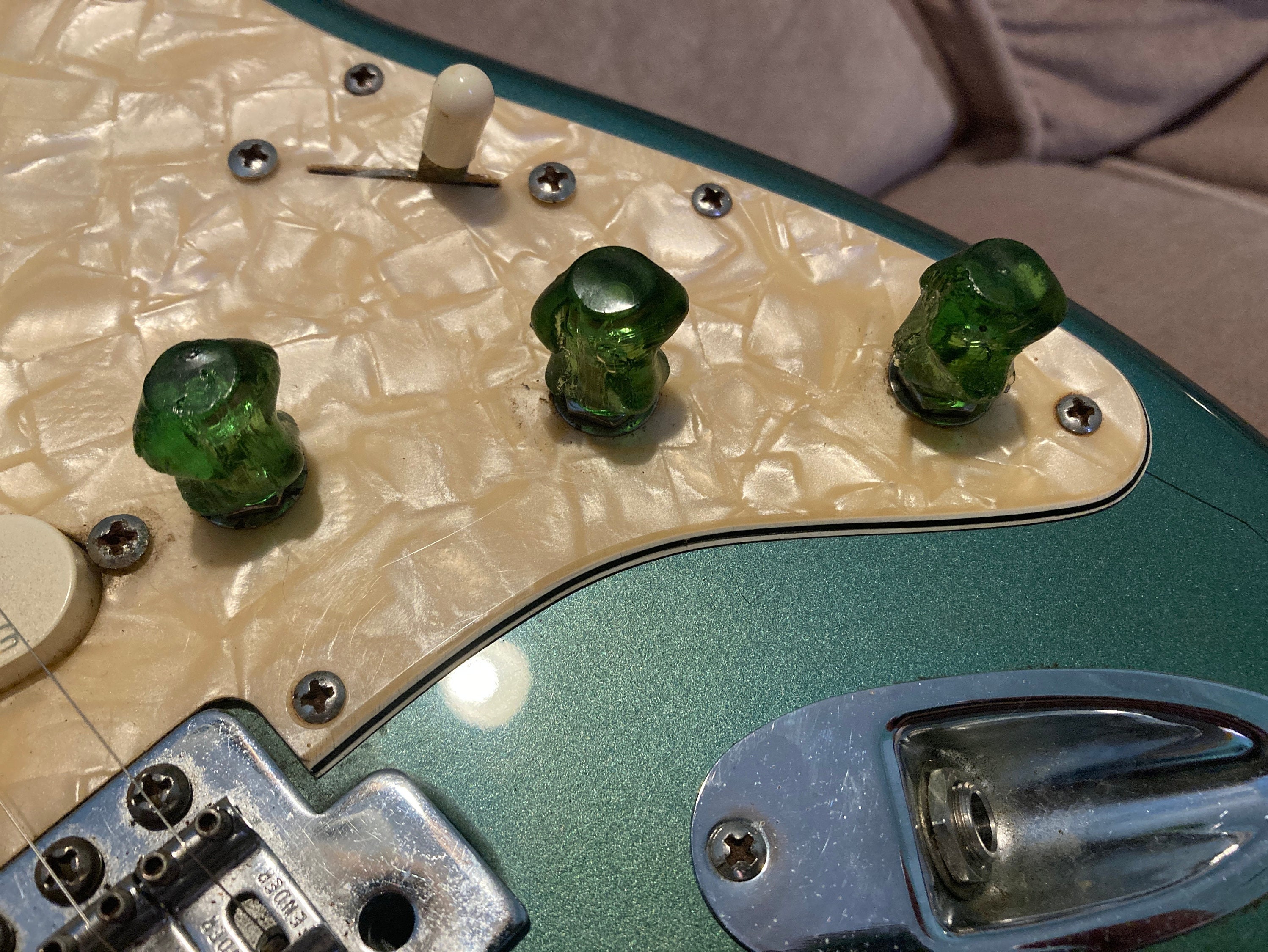 Personalized Custom Guitar Knobs Etsy