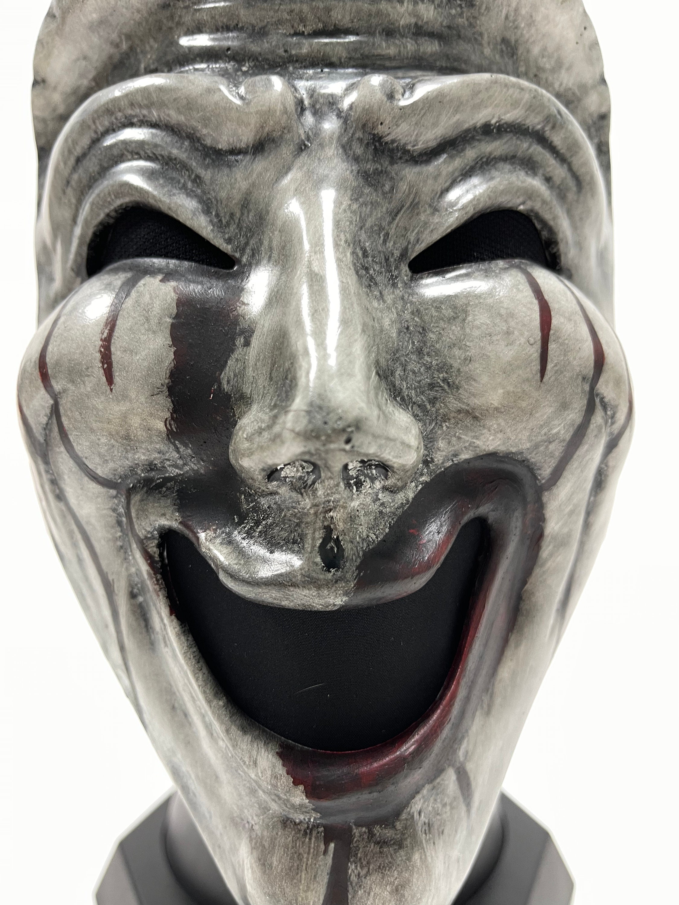 Blood Stain SCP 035 Mask Comedy Mask Tragedy Mask Wearable 