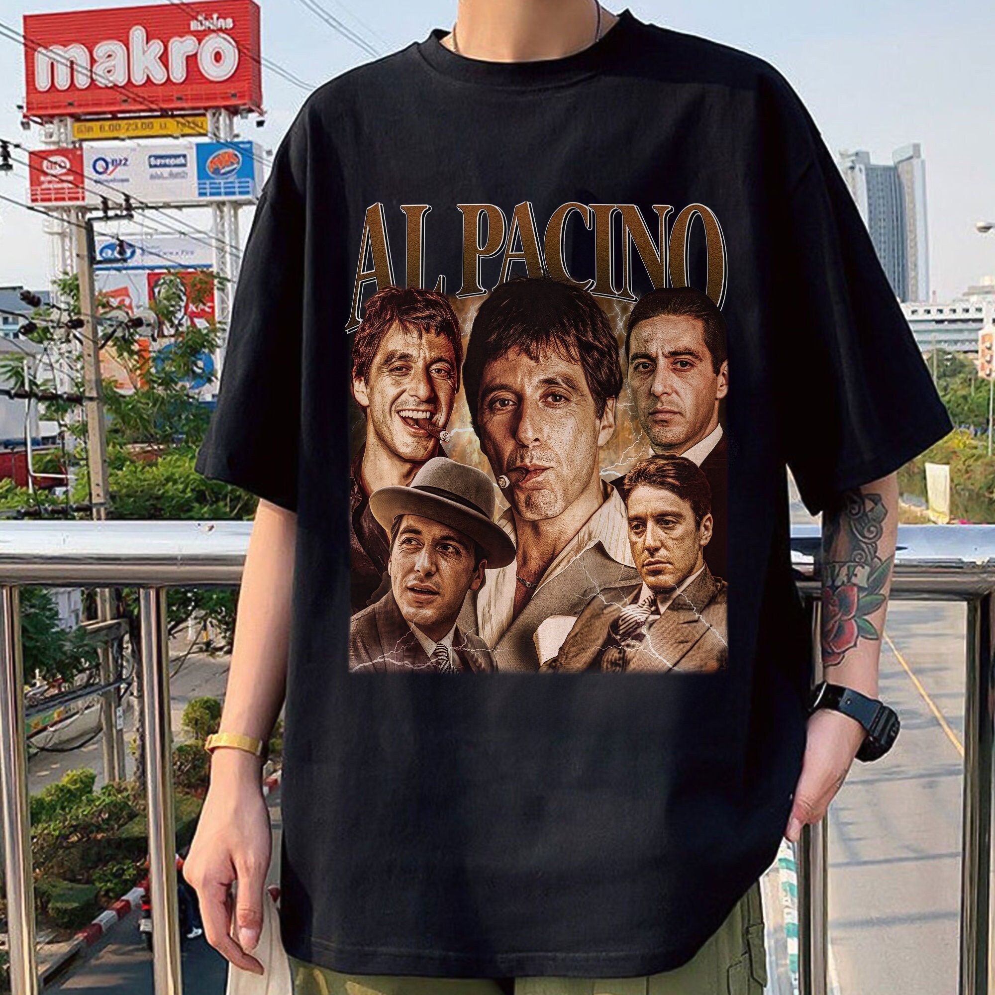 Heat Pacino De Niro 1995 Movie T-Shirt Tee Shirt 1013