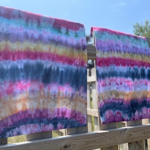 Tie Dye Pillowcases, Set of Two