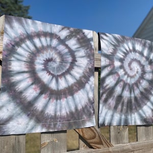 Tie Dye Pillowcases, Set of Two