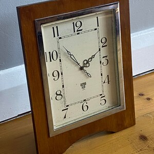 Rare Smiths Railcoach Clock: Antique Automobilia, Working Condition