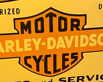 Harley Davidson Dealer Sign