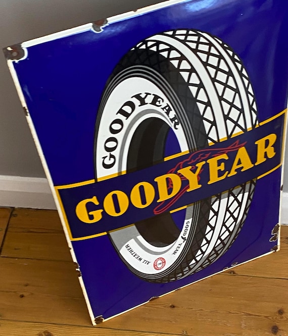 GOOD YEAR TIRES メタルサインプレート ガレージインテリア GOOD YEAR