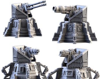 Wargaming Shooting Turrets Scenery Terrain for War Games 28mm/32mm