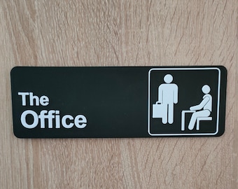 The Office door / room 3D Printed Sign from tv Show “The Office”