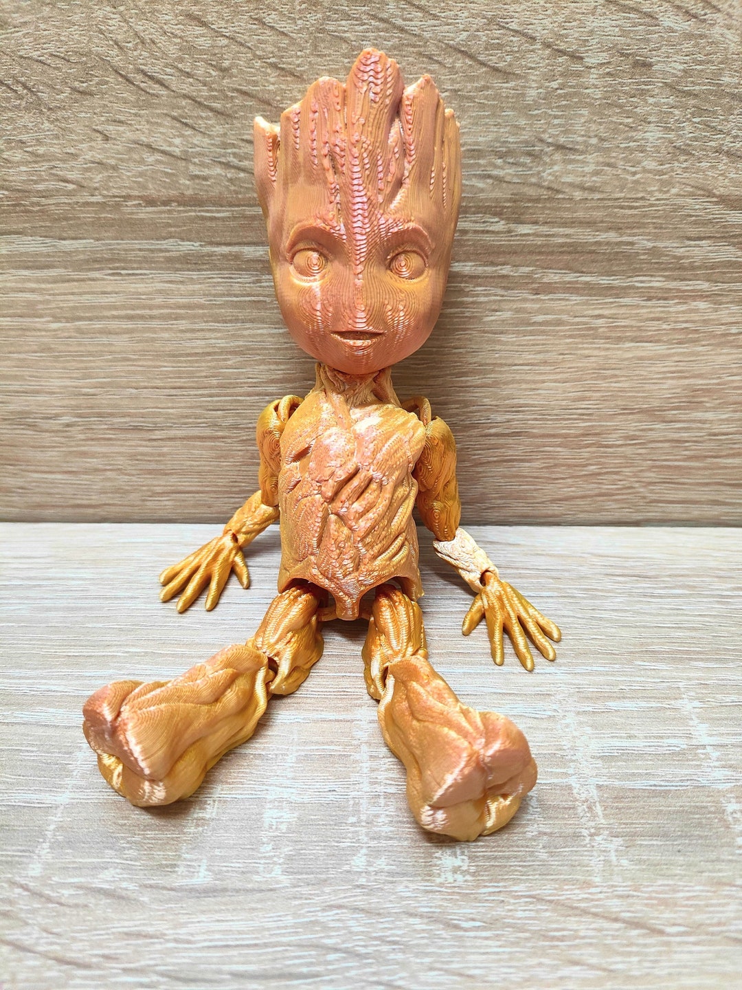 Baby Groot Articulated 3d Printed Fidget Toy for Children or Etsy