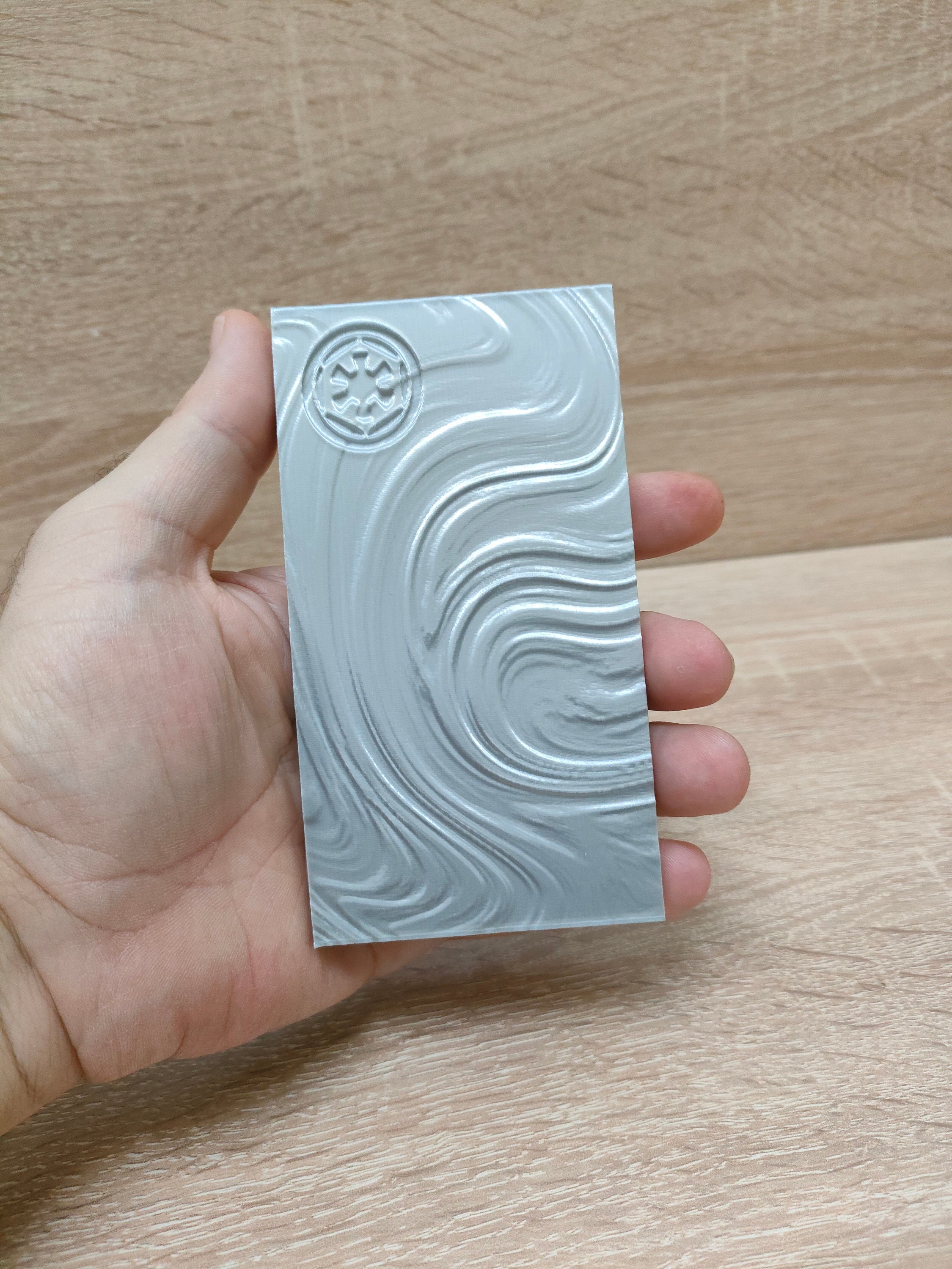 Beskar Ingot Mandalorian Inspired - FDM 3DPrinted - Cosplay - Role Playing - Beskar Steel Credit