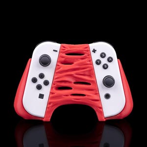 Gestreckter Dual Controller Griff, Ergonomisches Gaming-Gerät, Switch Controller Griff, Bequemer Handgriff, Einzigartiges Gamer Geschenk