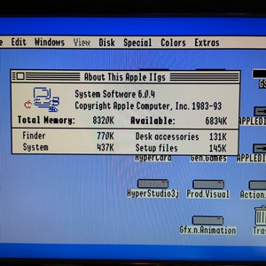 Apple IIgs Computer Emulator With Games And Software For Windows, All You Need.