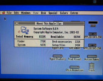 Apple IIgs Computer Emulator With Games And Software For Windows, All You Need.