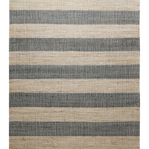 Handwoven carpet beige green made of natural fibre Virgil Green Looop image 2