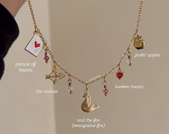 Evangeline Fox Charm Necklace | Inspired by Once Upon a Broken Heart