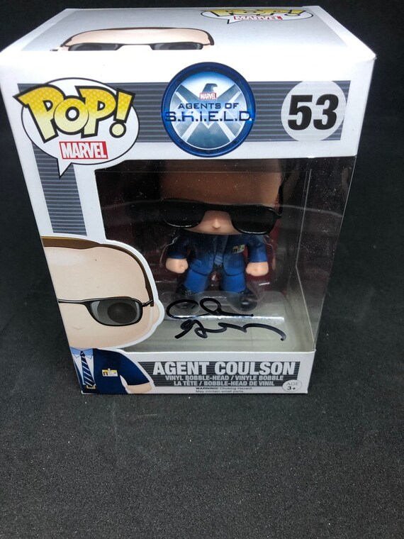 Agent Coulson Clark Gregg Agents of Signed Funko - Etsy