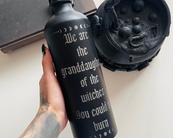 Witchy's bottle We are the granddaugthers Witch Accesories Goth Accesories