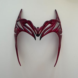 Scarlet Witch Crown Scarlet Witch Tiara Crown Wanda Maximoff Scarlet Witch Cosplay