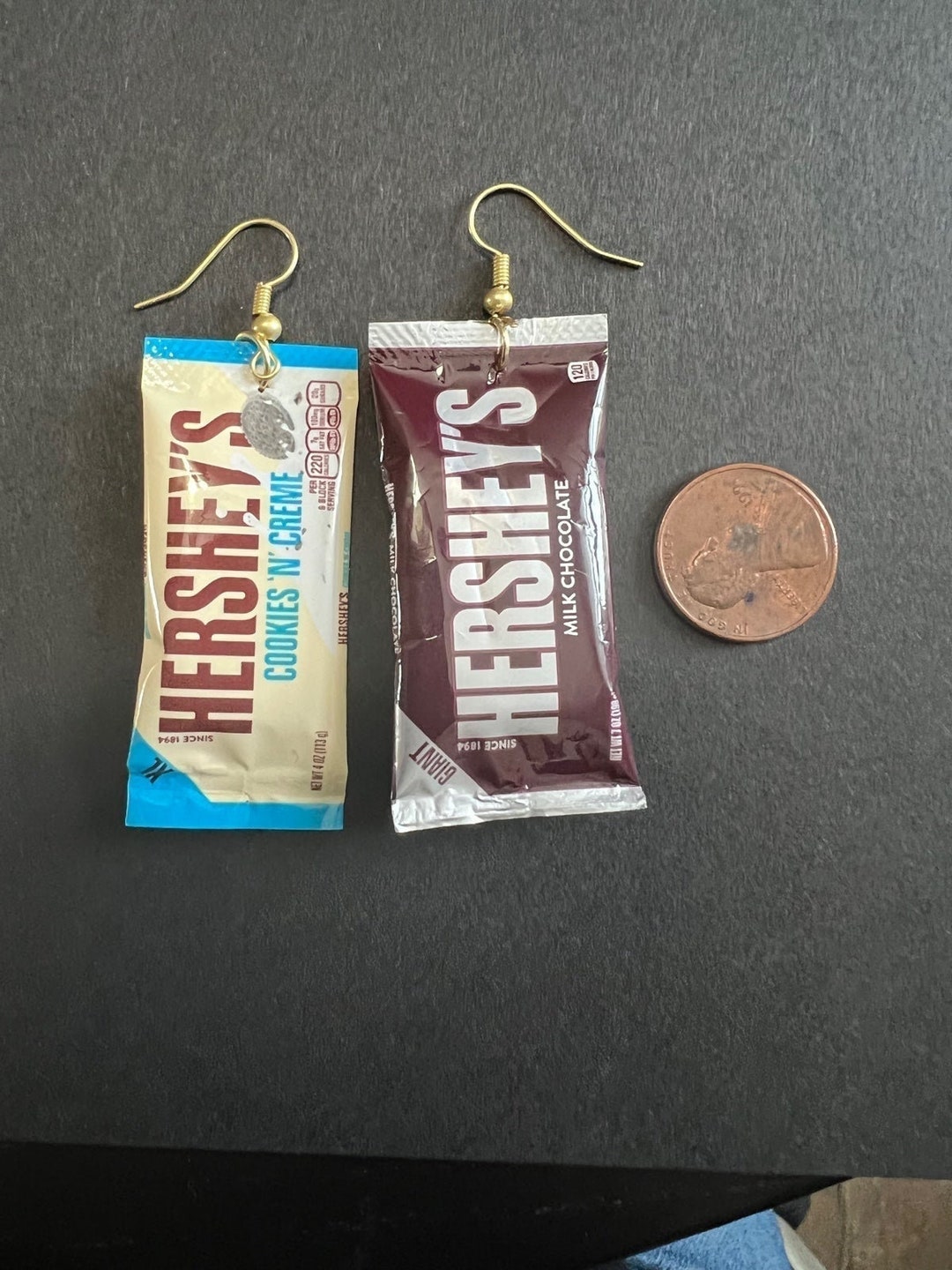 Hersheys Candy Bar Earrings mini Brands Etsy