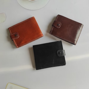 Handcrafted leather wallet