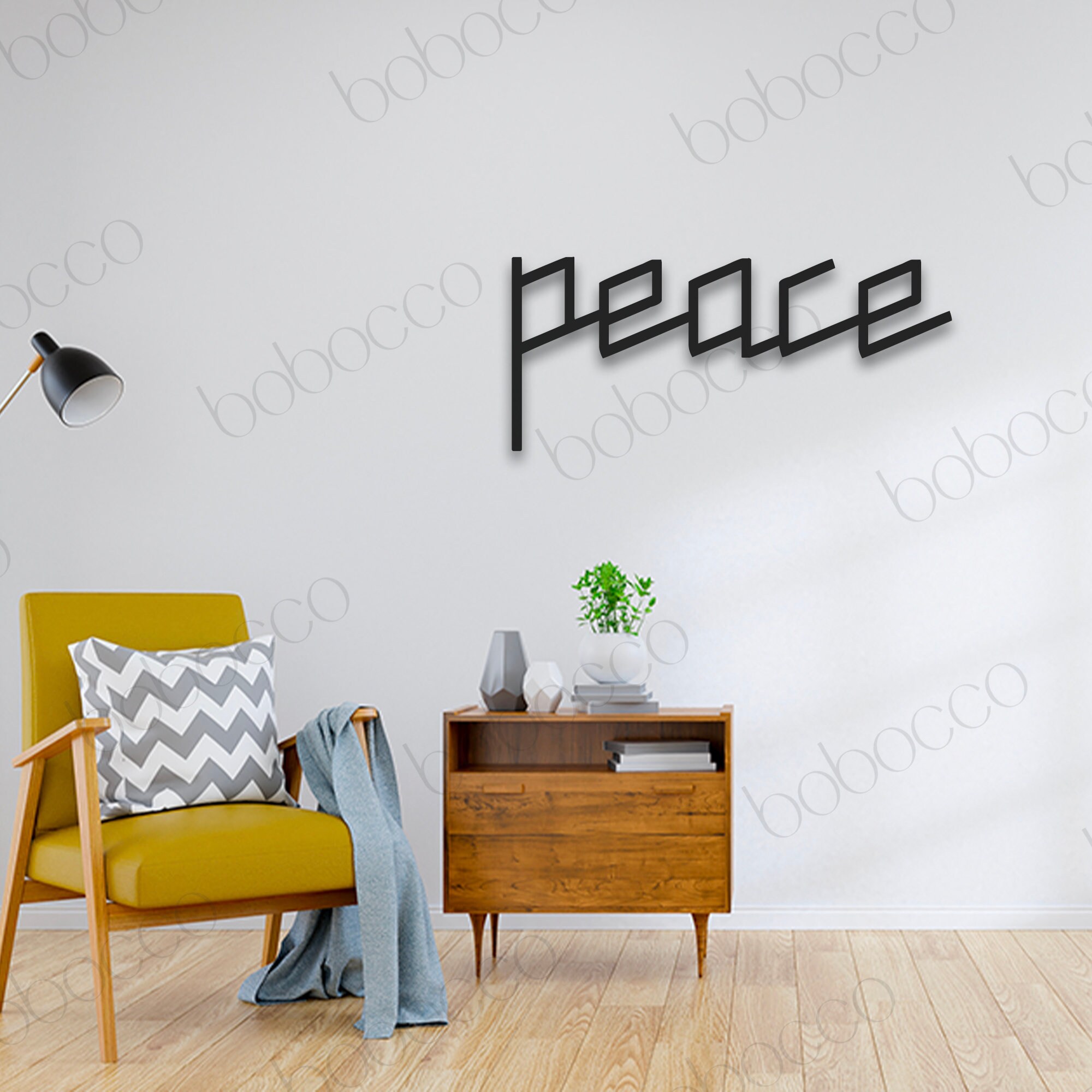 Metal Peace Sign, Peace Sign, Peace Wall Hanging, Peace Wall Decor