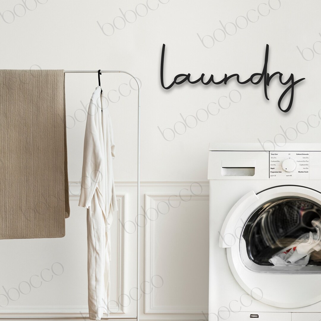 Metal Laundry Sign and Room Decor Laundry Sign Laundry Wall Etsy