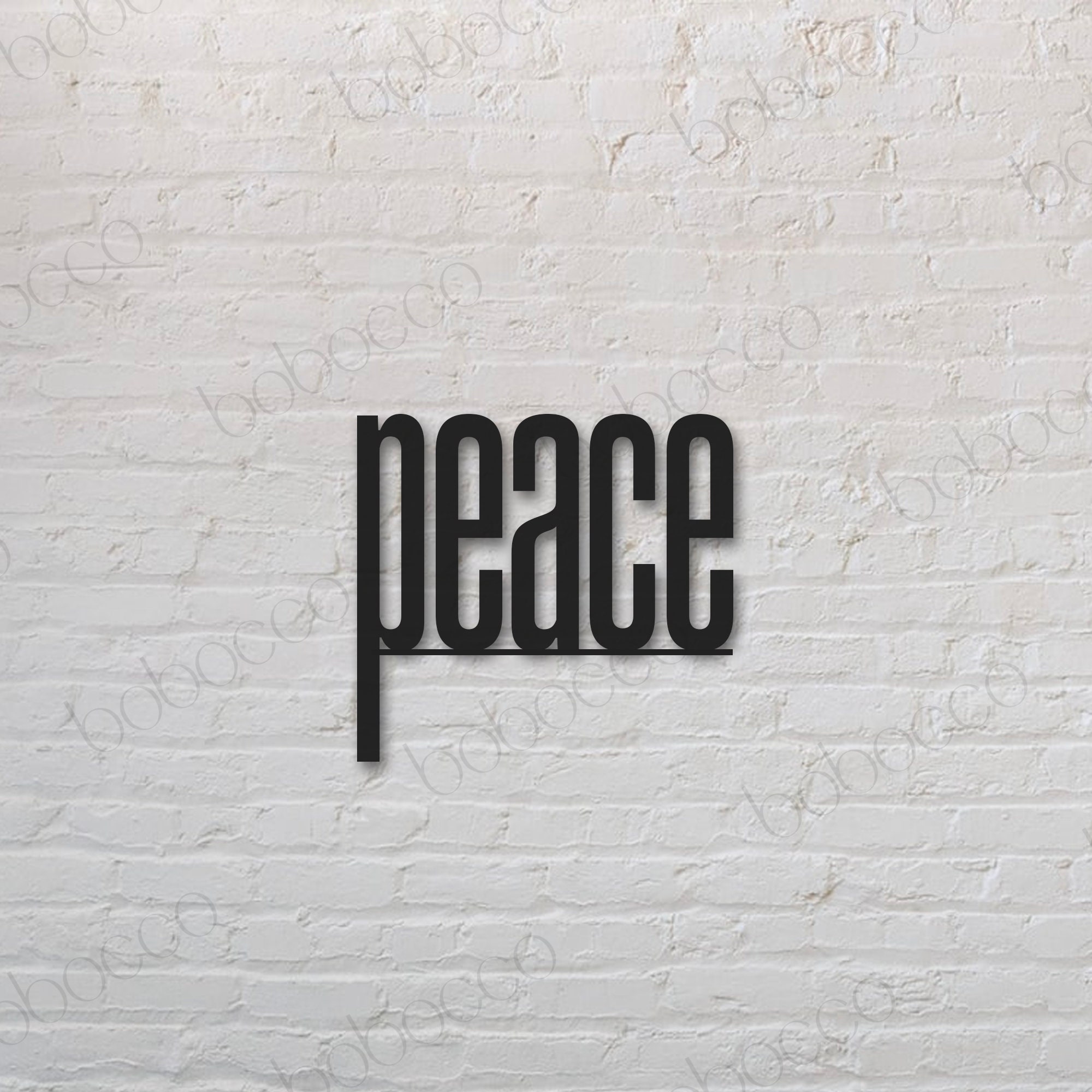 Metal Peace Sign, Peace Sign, Peace Wall Hanging, Peace Wall Decor