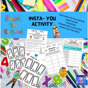 Back-to-School INSTA-YOU Activity!