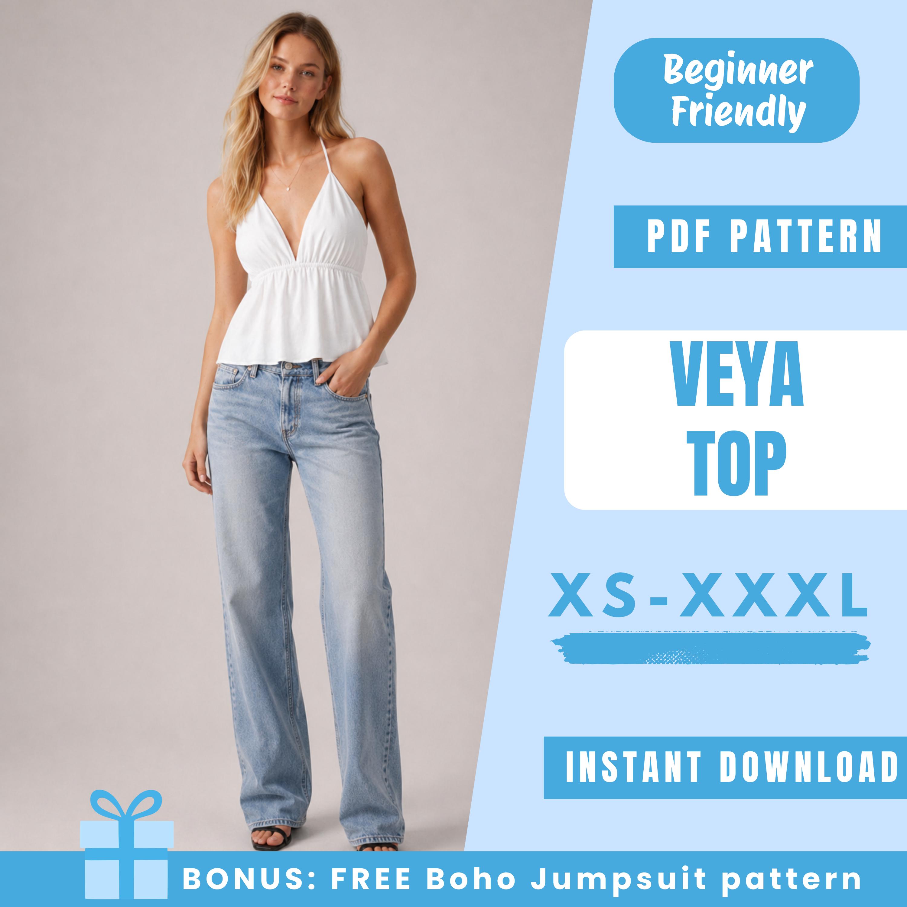 Triangle Cup Camisole Sewing Pattern - Etsy Canada