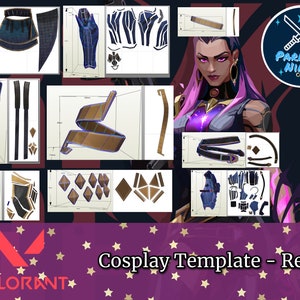 Reyna Cosplay Vorlage | Pepakura für Cosplay | Wertvoll