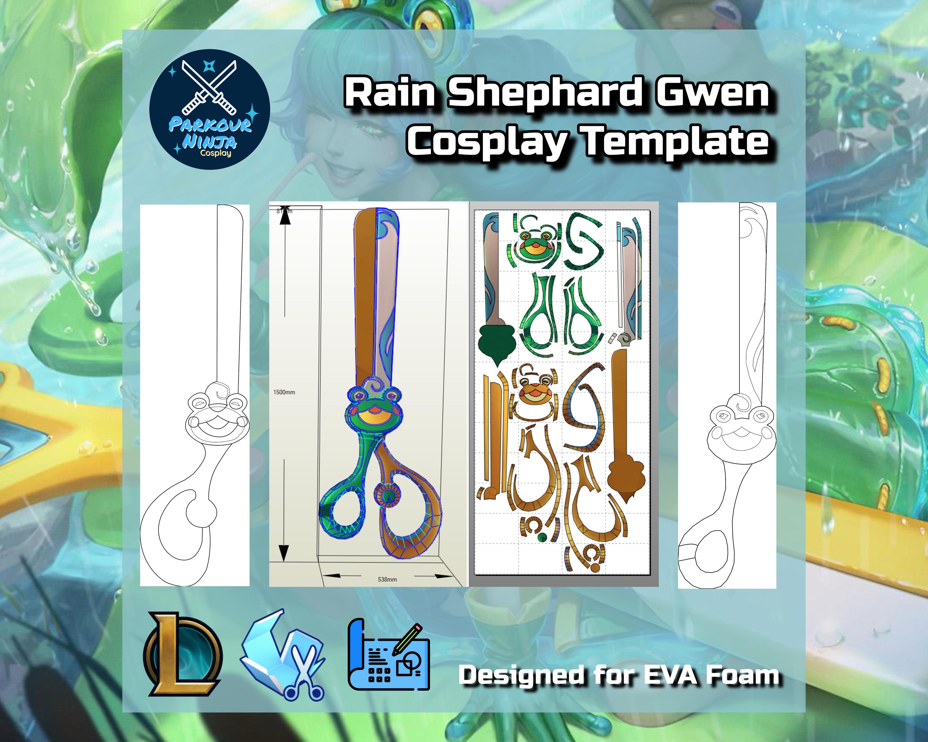 コスプレ用　LoL グウェン　はさみ Lol gwen scissors - Etsy 日本