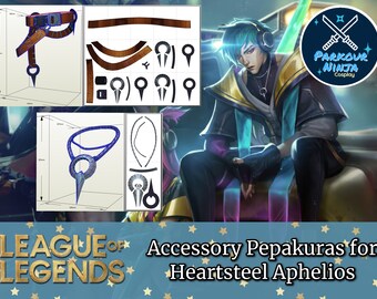 HEARTSTEEL Ezreal cosplay costume, League of legends custom HEARTSTEEL Ezreal cosplay costume, League of legends custom