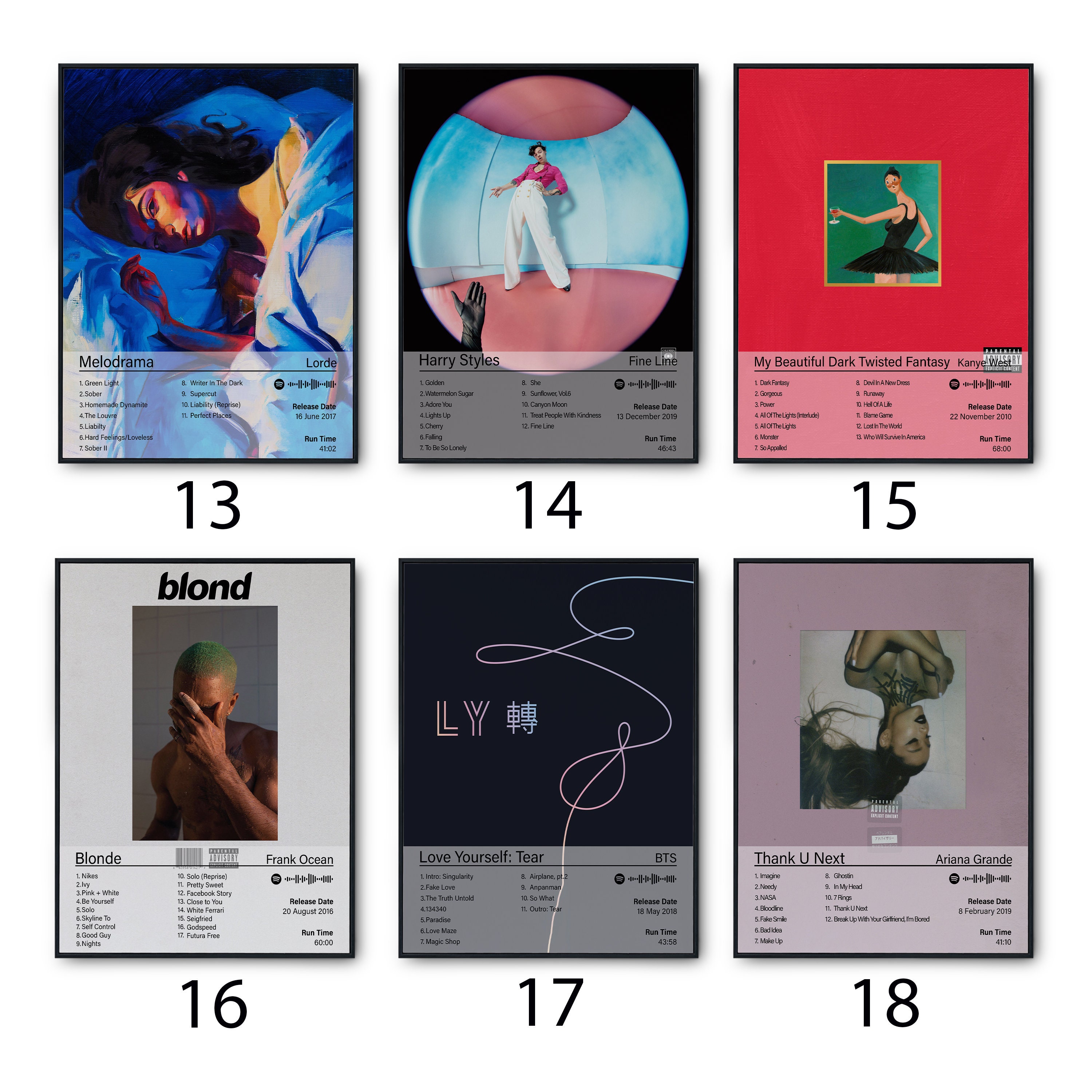 Album Cover Poster Digital Download Music Gifts Choose - Etsy