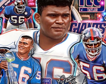 80年代 NFLニューヨーク ジャイアンツ 56 ローレンステイラー Vtg 80's Blue New York Giants #56 Lawrence Taylor NFL