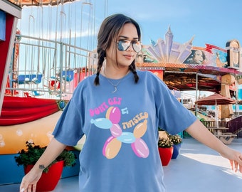 T-shirt tordu Don't get it, noyau de clown tendance, vêtements de clown, chemise de clown, noyau de clown, chemise aux couleurs confortables, t-shirts graphiques mignons esthétiques