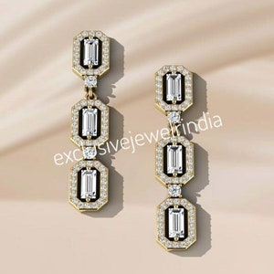 Silver 925 Inside out White Cz earring, Silver CZ hoop Earring, CZ hinge Earring, CZ earring, large Hoop earring, Heavy Women's Earring