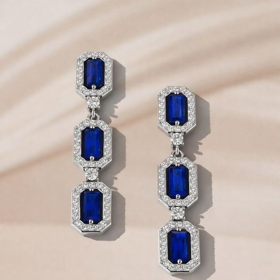 Orecchini Con Pietra Portafortuna In Argento 925 – Regalo Di Compleanno Personalizzato Con 12 Colori Di Gemme