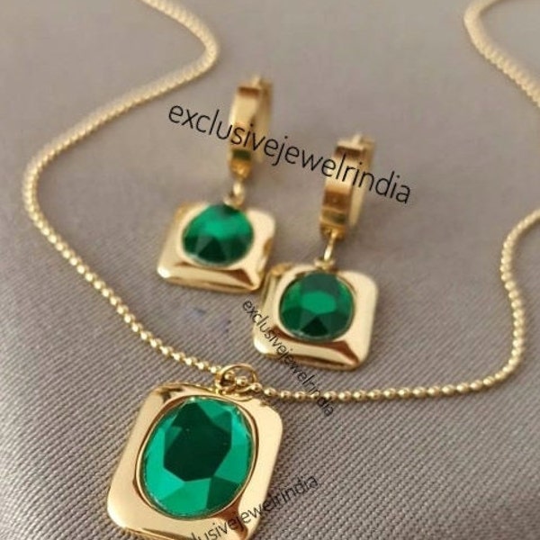 Lab Created Emerald Etsy