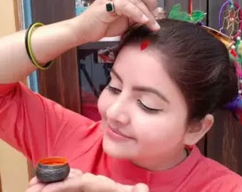 Poudre de Kumkum utilisée pour Tika Tilak tikka Bindi - Etsy Canada