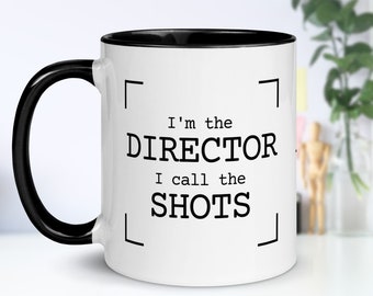 Film Director Mug, Film Director Gift, Movie Director, Filmmaker Mug, Movie Director Gift, Filmmaker Gift, Film Student Gift, Film Lover