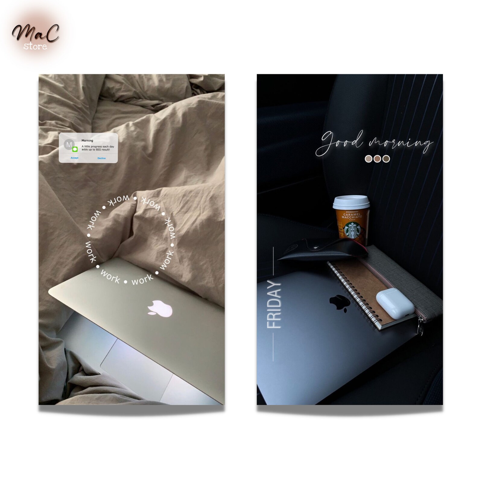 50 Instagram Stories Sticker Pack Coffee Morning Etsy