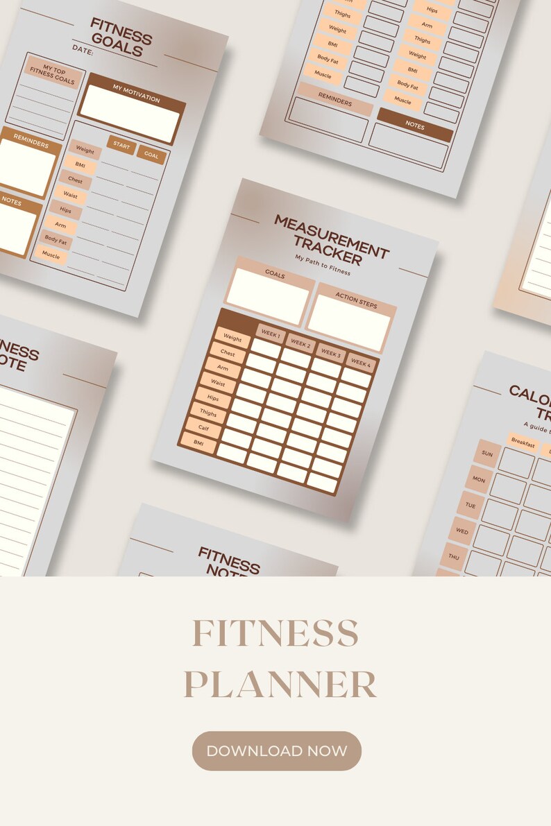Fitness Planner, Digital Planner Ipad, Notability Planner, Fitness