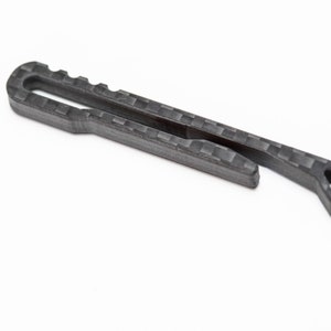 Carbon Fiber Keychain, key clip, belt clip