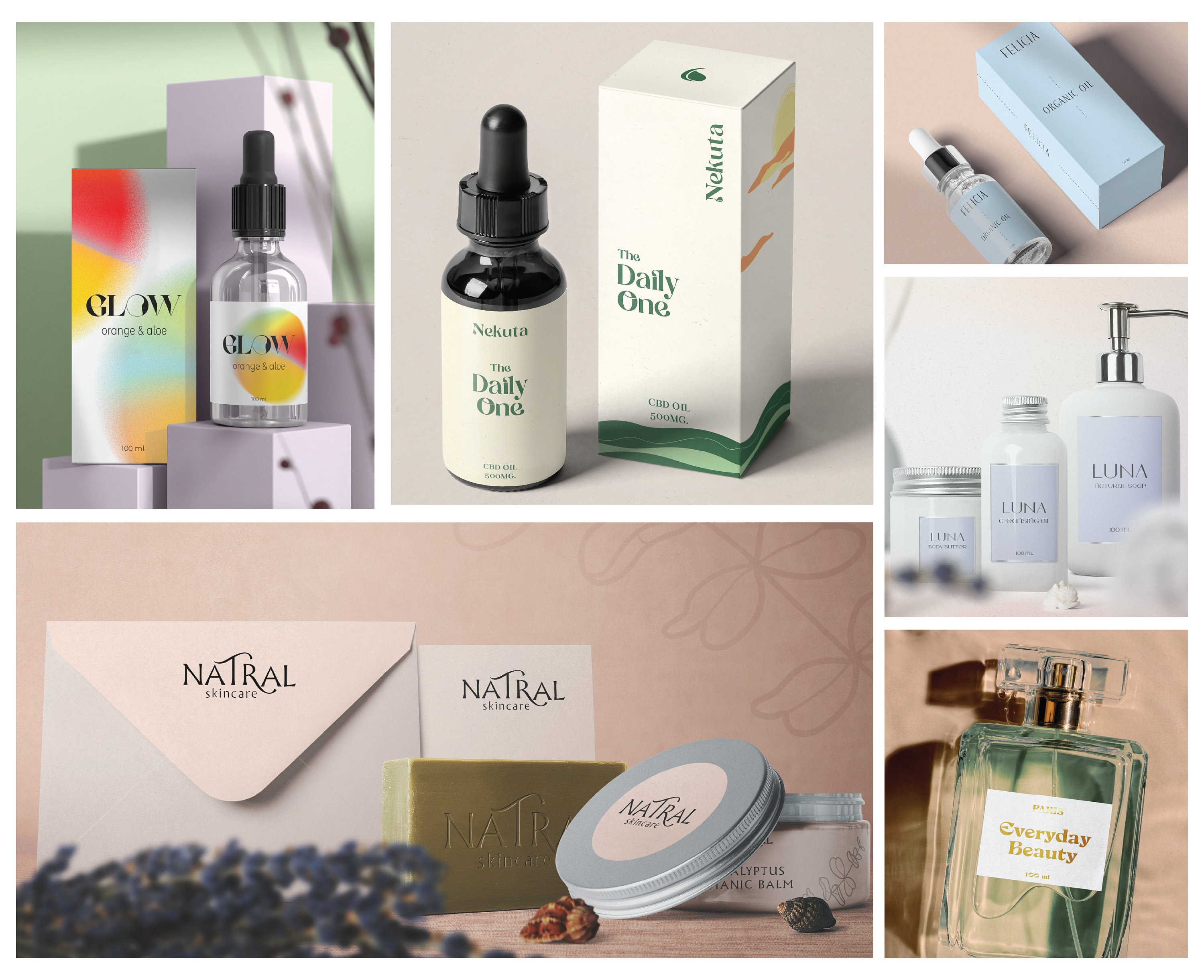 Custom Packaging Design/personalized Skin Care Packaging/candle Label